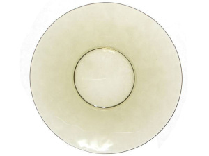 Блюдце стеклянное Basilico 160мм дымка Ca del Vetro 62063-01