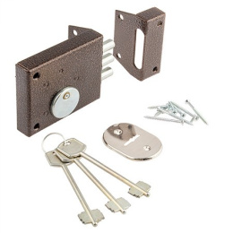 Замок накладной Зенит-ЗН-4-1, медь Зенит 41333