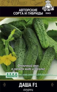 Огурец Даша F1 12шт. цветной пакет Поиск