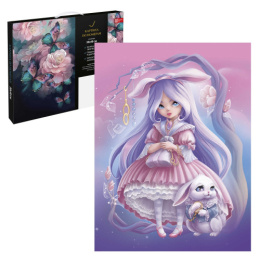 Раскрашивание по номерам на холсте 30х40см Алиса 67931/24