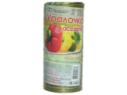 Крышка для консервирования метал. СКО 1-82 Ассорти 49+1 толщина металла - 0,18мм, внутр. покрытие - эмаль Уралочка