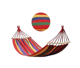 Гамак полотняный из поликоттона 200х160см с планками 40см Ecos Ham-81/101181