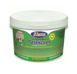 Шпатлевка латексная 1,3кг Zlata