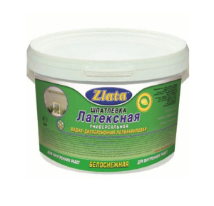Шпатлевка латексная 1,3кг Zlata