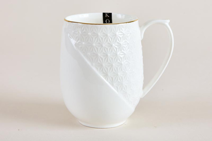 Кружка керамическая 330мл Снежная королева Коралл CS557611-A