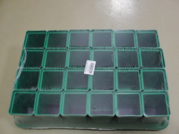 Набор для рассады пластиковый 24шт. 470х295х120мм, объем горшка - 300мл, Урожай макси Россия Агропласт Б00182