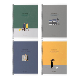 Тетрадь для записи иностранных слов 48 листов А5 BG Location, гребень ТС5ГР48 12594