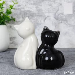 Набор для специй керамический 2 предмета Кошечки Инь Янь, в инд/у 104/641648