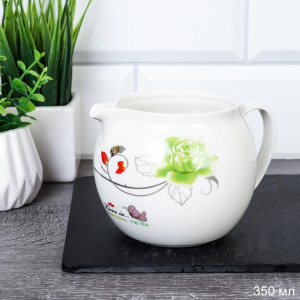 Молочник фарфоровый 350мл B-101/737365