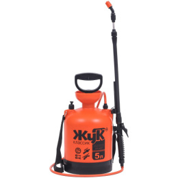 Опрыскиватель помповый пластиковый  5л с телескопической ручкой, Классик Жук ОП-207/0437-00