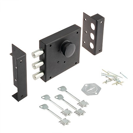 Замок накладной Богатырь Avers 1473