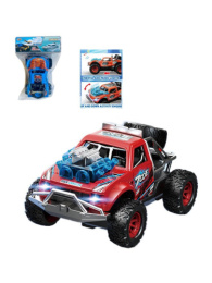 Машина инерционная пластиковая Внедорожник, свет, звук, в пакете Наша Игрушка M1582-32/615074