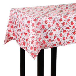 Скатерть полиэтиленовая прямоугольная 122х152см, в ассортименте 436-836