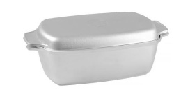 Гусятница алюминиевая литая  5,5л Kukmara г55