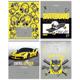 Тетрадь  18 листов клетка BG Trend Setter Т5ск18_ВЛ 11718