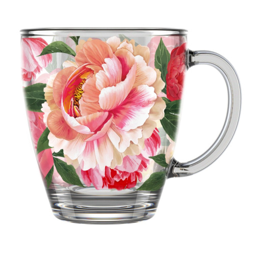 Кружка стеклянная 350мл Корнелия Декостек 2025-Д