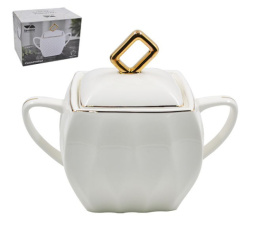 Сахарница фарфоровая 350мл Шарм, в п/у Lavenir 820-351