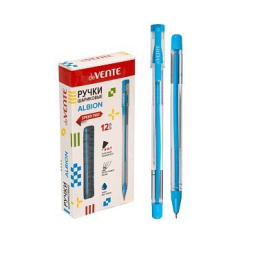 Ручка шариковая на масляной основе Devente Albion серия Speed Pro, синяя, 0,7мм 5073212