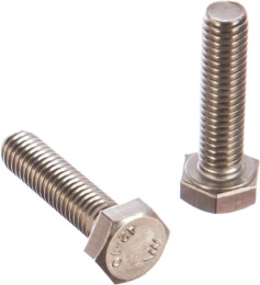 Болт шестигранный DIN933 А2 6х12 нерж. А2-612
