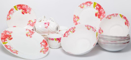 Набор столовый стеклокерамический 32 предмета Орхидея, в п/у Lavenir 192-47201