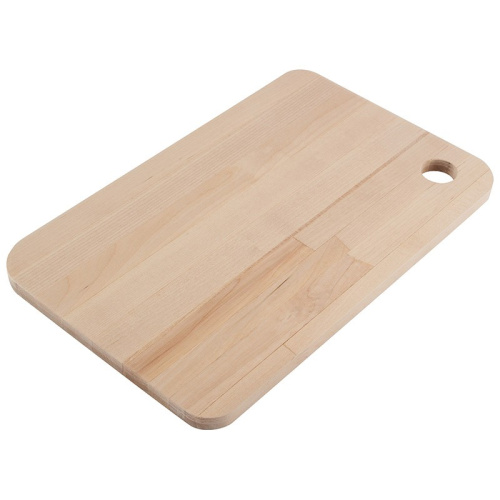 Доска разделочная деревянная береза 320х200мм с отверстием, Сonfondere Mallony 007389