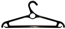 Вешалка - плечики пластиковая размер 48-50 для верхней одежды Илан-Пласт ПСРК