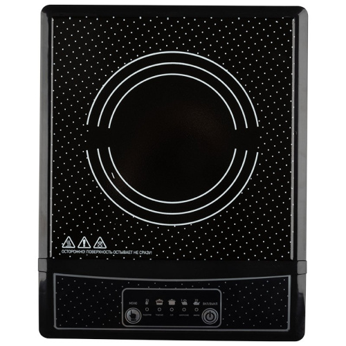 Плита индукционная настольная 1 конфорка, STM-18, черный 105385