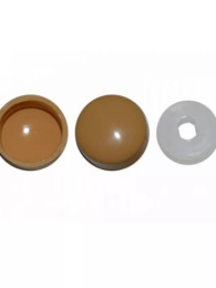 Заглушка 2-х частевая U бук 15091-9