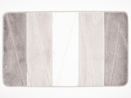 Коврик напольный для ванной на латекс. основе Enigma  50х 80см толщина 12мм, серый Aqua-Prime