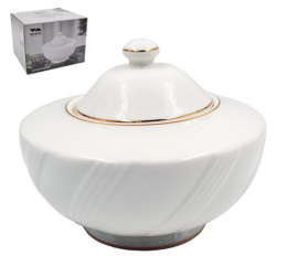 Сахарница фарфоровая 400мл Пломбир, в п/у Lavenir GS02-GL SP