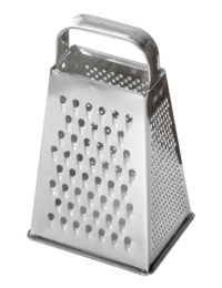 Терка 4 грани h-20см жестяная, металлическая ручка, в картон. упаковке Никис Тм-2у