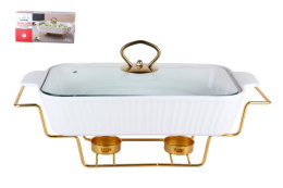 Мармит фарфоровый 310х167х60мм/1,5л, в п/у Коралл ZD14453