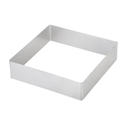 Форма для салата, выпечки металлическая Квадрат 20х20х4,5см Радужный Дом РД 52063