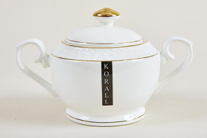 Сахарница керамическая 500мл Снежная королева Коралл CS933511-A