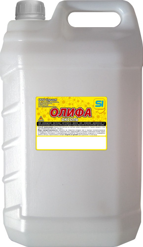 Олифа-оксоль ТУ  5л в канистре Спринт