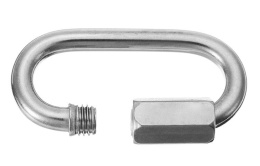 Карабин винтовой, оцинк.  6/45 57933