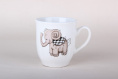 Кружка керамическая 210мл Слоненок Коралл MB210