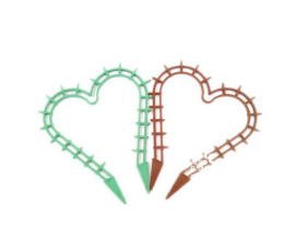 Лесенка для цветов пластиковая Сердце малое 20х17см в ассортименте Агропласт БК0005