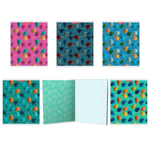 Тетрадь  48 листов Листья 14121/5