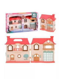 Дом для куклы пластиковый 17,5х9,5х20см, в коробке Наша Игрушка 654190/KB99-50