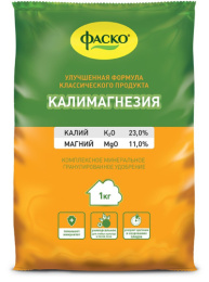 Калимагнезия 1кг минеральное гранулированное Фаско