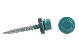 Саморез кровельный 4,8х29 RAL 5021 (синяя вода) Daxmer 277-50214829