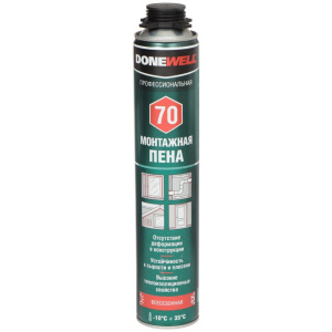 Пена пистолетная DONEWELL 70  всесезонная DPP10U70