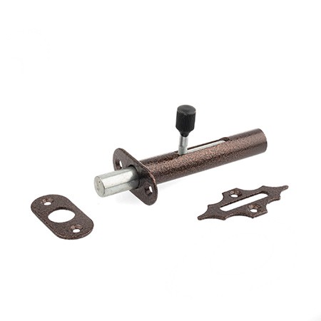 Засов врезной Делга, медь Делга 2022