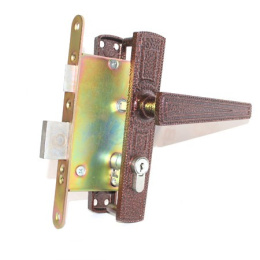 Замок врезной Зенит ЗВ4-3.01, медь Зенит 1782