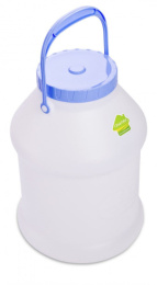 Бидон пластиковый 8,0л Просперо, цвета в ассортименте Martika С927