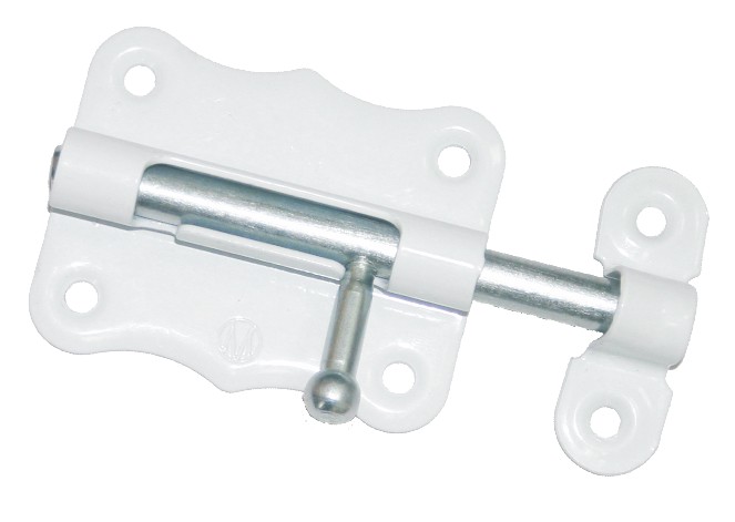 Шпингалет Кунгур ЗТ2-60, белый, 60мм Кунгур 42574