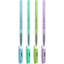Ручка шариковая Berlingo Matepen Pastel, синяя, 0,7мм CBP_70947_12