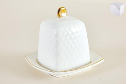 Лимонница керамическая квадратная 100мм Снежная королева Коралл CS607110-A