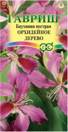 Баухиния Орхидейное дерево 3шт. цветной пакет Гавриш